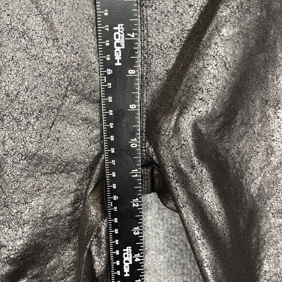 Soft Surroundings Pants Womens‎ Medium Skylar Legging Ankle Black Metallic - Picture 8 of 14